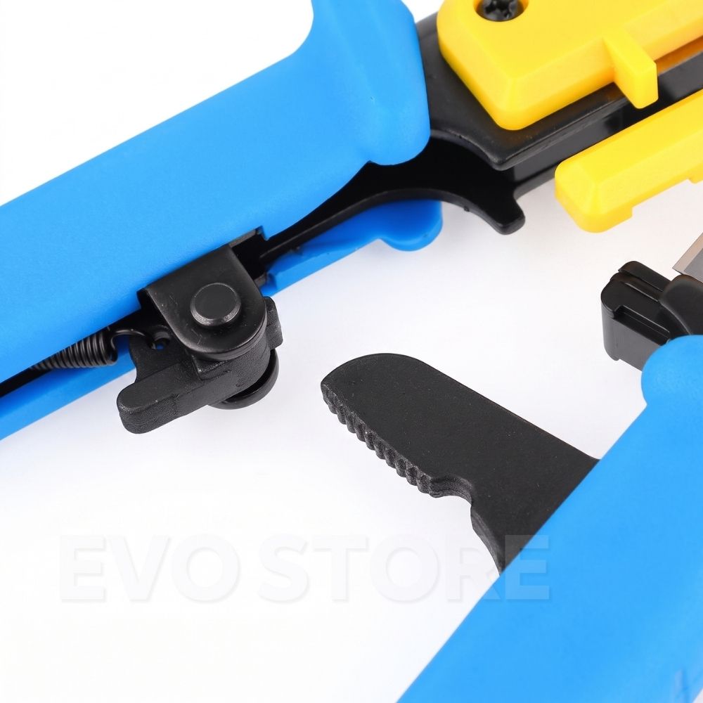 Alicate De Crimpar Cabo Rj12 Rj45 Conector Vazado EZ 6p 8p