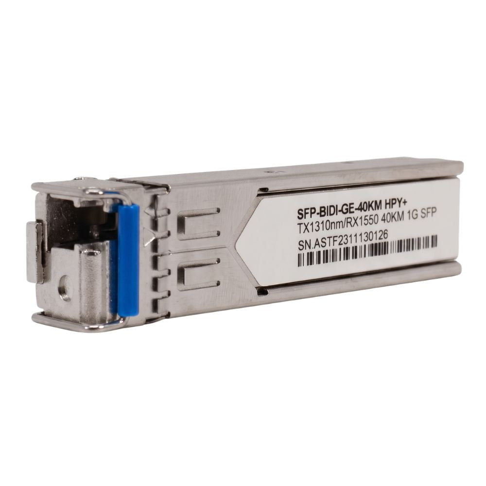 Módulo SFP BiDi HPY+ Gigabit 40Km TX1310/RX1550nm 1G
