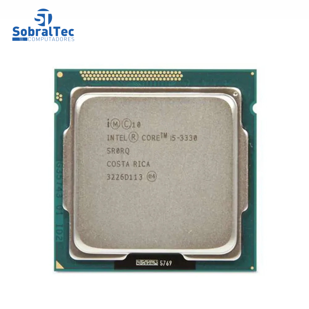 Computador Core i5 HD SSD 256GB Memória 4GB Gabinete Em Acrílico Fonte Real 500W