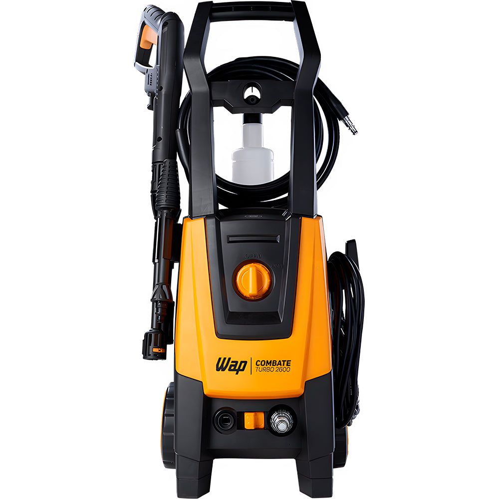Lavadora de Alta Pressão Wap Combate Turbo Indução, 1700W, 2100 PSI/Libras, 360L/h Profissional, Semi Intensivo, 220V