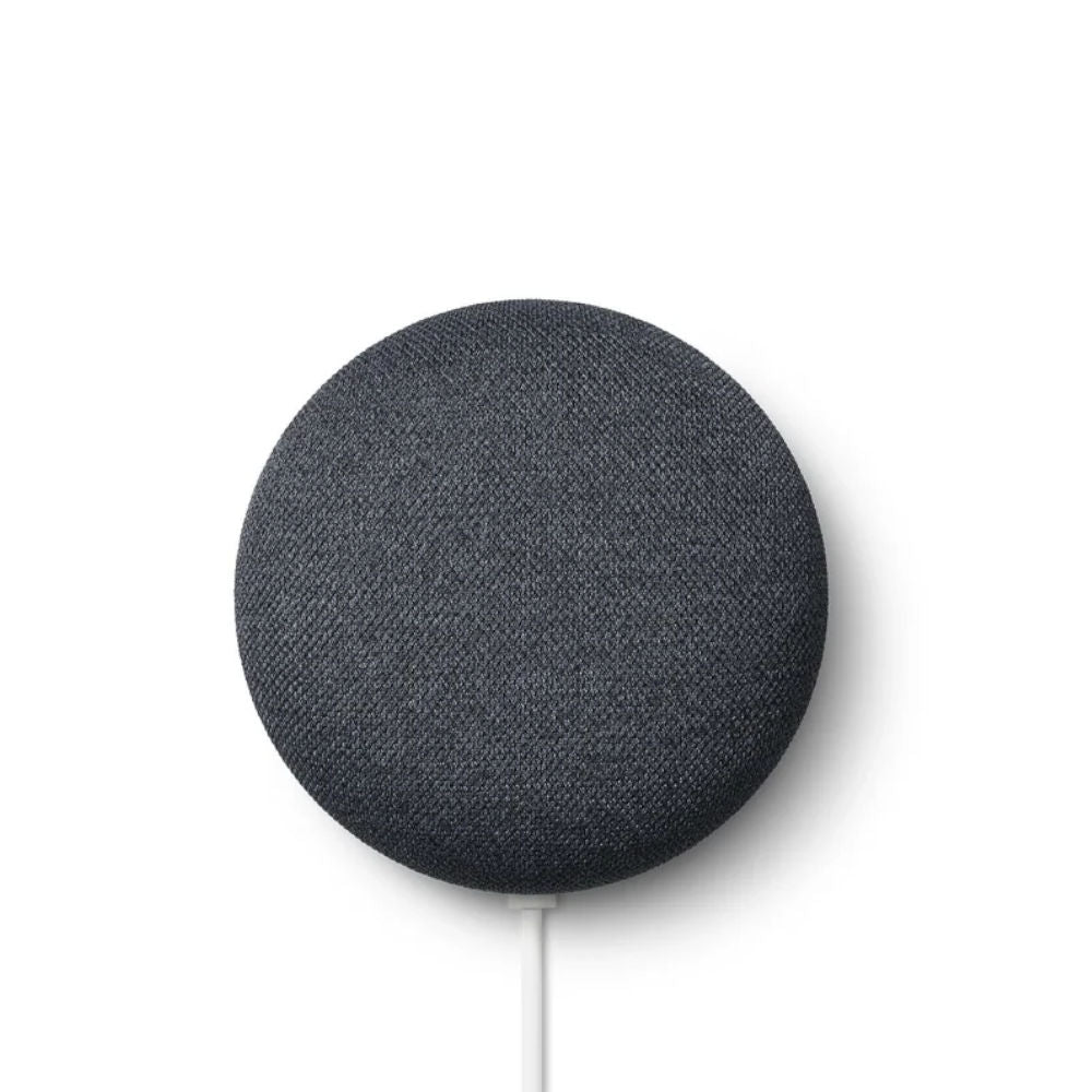 Google Nest Mini 2ª Geração, Assistente de Voz, Wi-Fi, Driver 1.58" 360° Som, Chip ML 1 TeraOPS, Controle Tátil, Preto