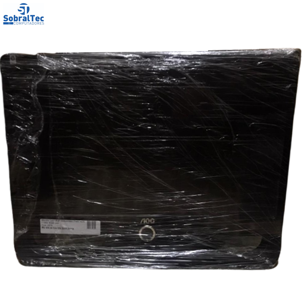 Monitor Led 18,5" Widescreen Preto AOC F19lbr 8396 Semi Novo Sem Caixa e Sem Cabos