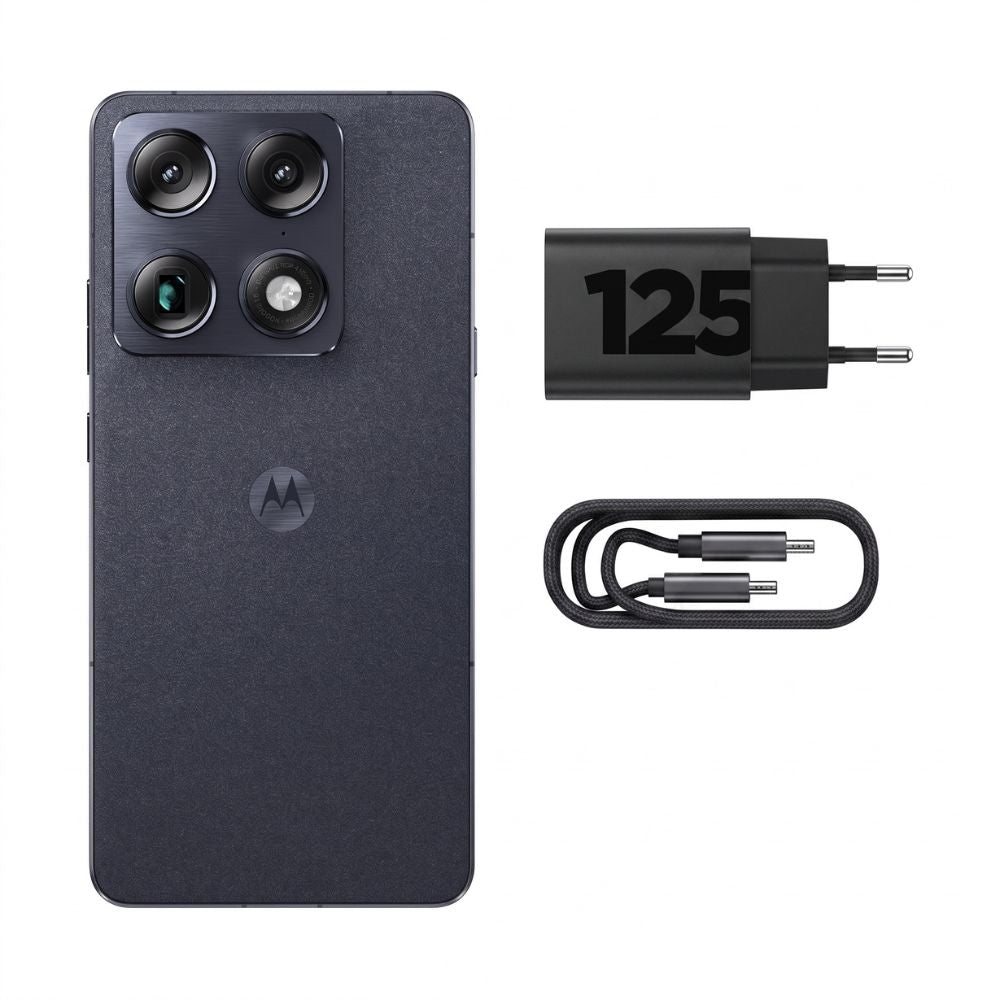 Smartphone Motorola Signature 6.8” 5G 24 RAM( 12GB + 12GB RAM Boost) 512GB Câmera Tripla 50MP Sony Lytia, 165Hz, Preto
