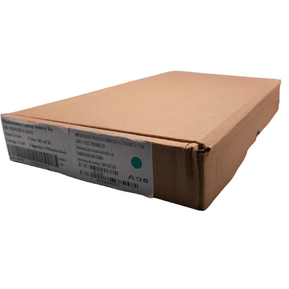 Bateria Notebook Compativel Com Dell Inspiron WDX0R - 11.4V -3.700mAh, 42WH, Polímero - BringIT