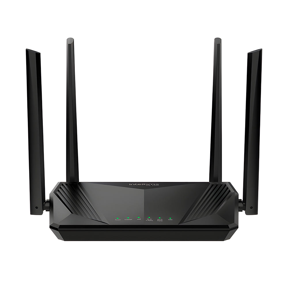 Roteador Wi-Fi 6 Dual Band, in Mesh Gigabit, Intelbras W6-AX 1500, Wi‑Force, Com 4 Antenas, 1 200 Mbps