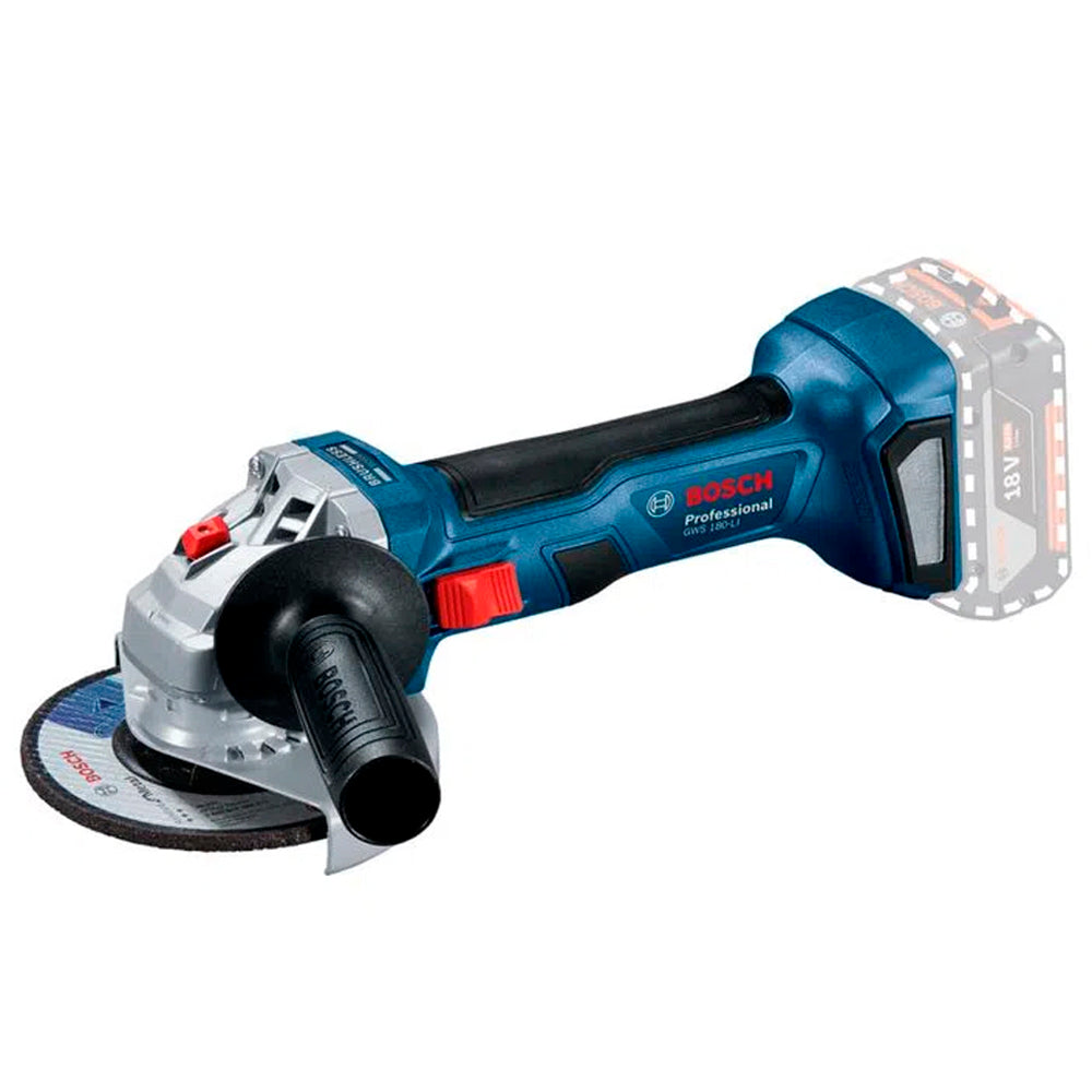 Esmerilhadeira Proficional Bosch A Bateria GWS 180-Li 18V SB