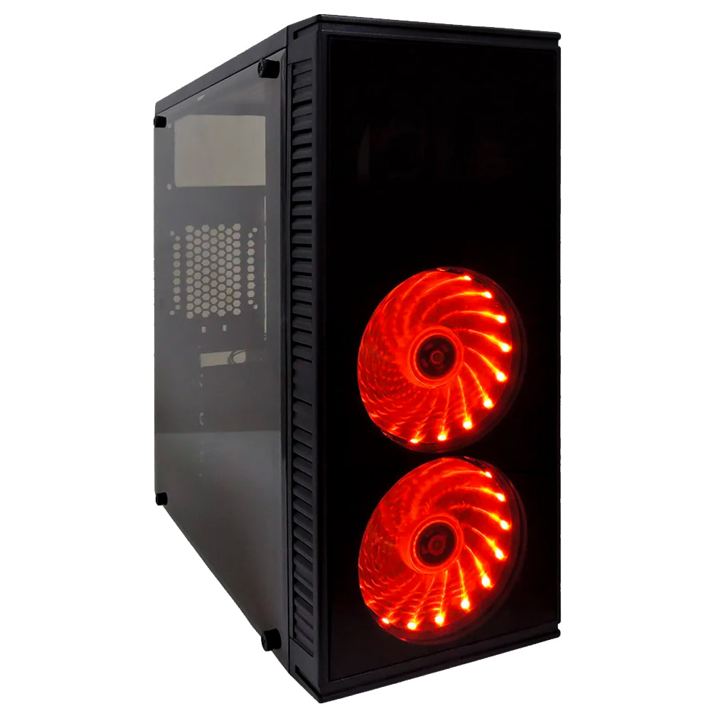 Gabinete Gamer Bluecase, BG-014, Lateral em Acrílico, USB 3.0, Sem Fonte, Preto, BG014GCASE