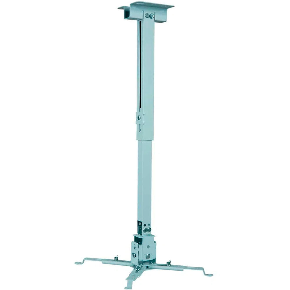 Suporte Universal para Projetor 3 em 1 Goldentec, Haste Extensível, Suporta até 15 kg, Modos de Fixação Teto