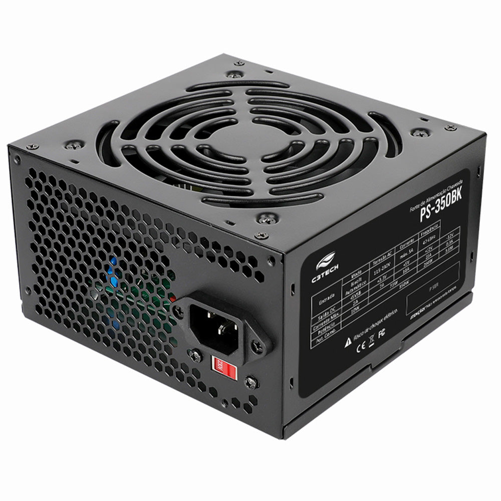 Kit Montagem de Computador Placa Mãe Asus H510M LGA 1200, Processador Core i5-10400, Memória 16GB DDR4, Fonte ATX 350