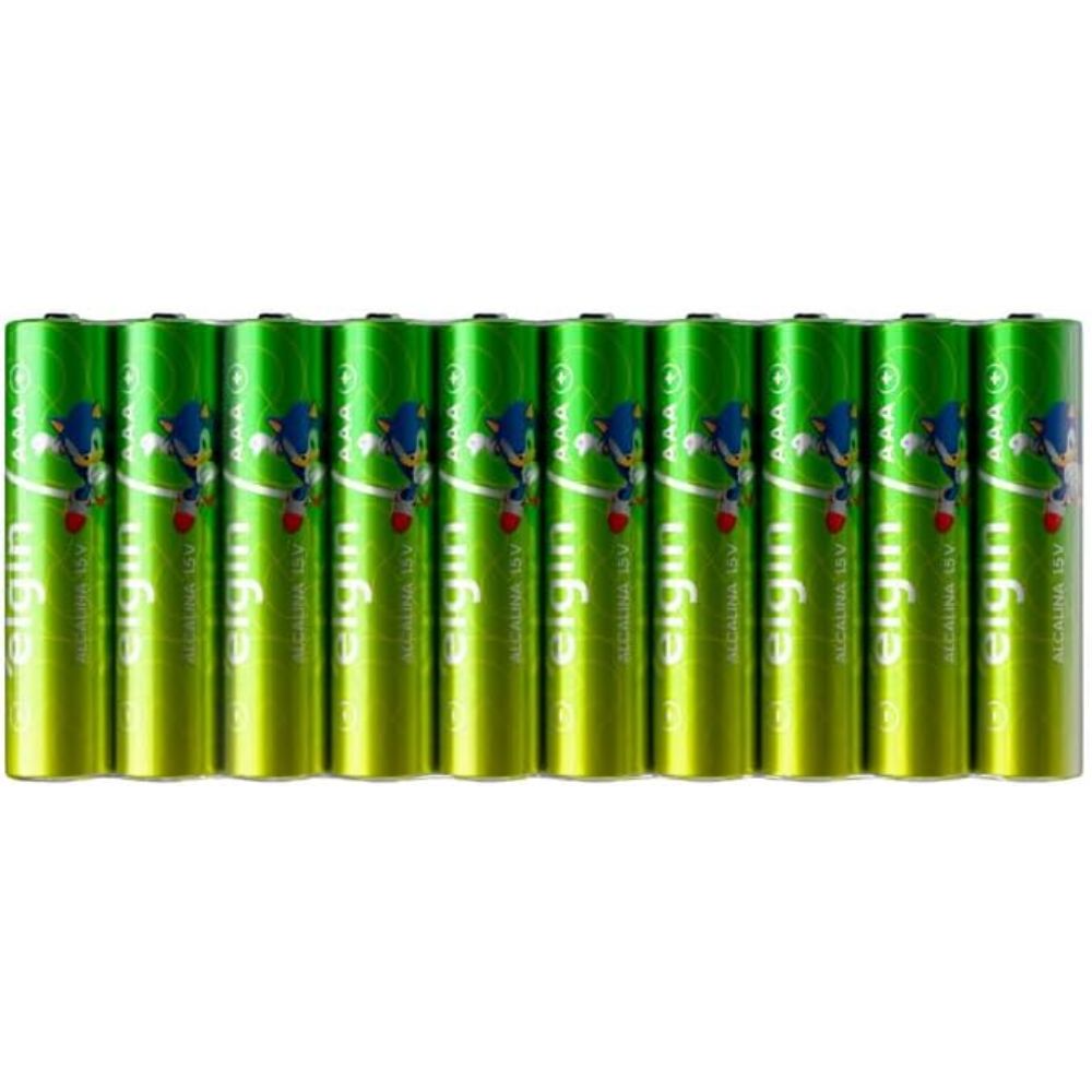 Pilha Alcalina AAA Comum Elgin Shrink - 10 Unidades (ELE000000082430)