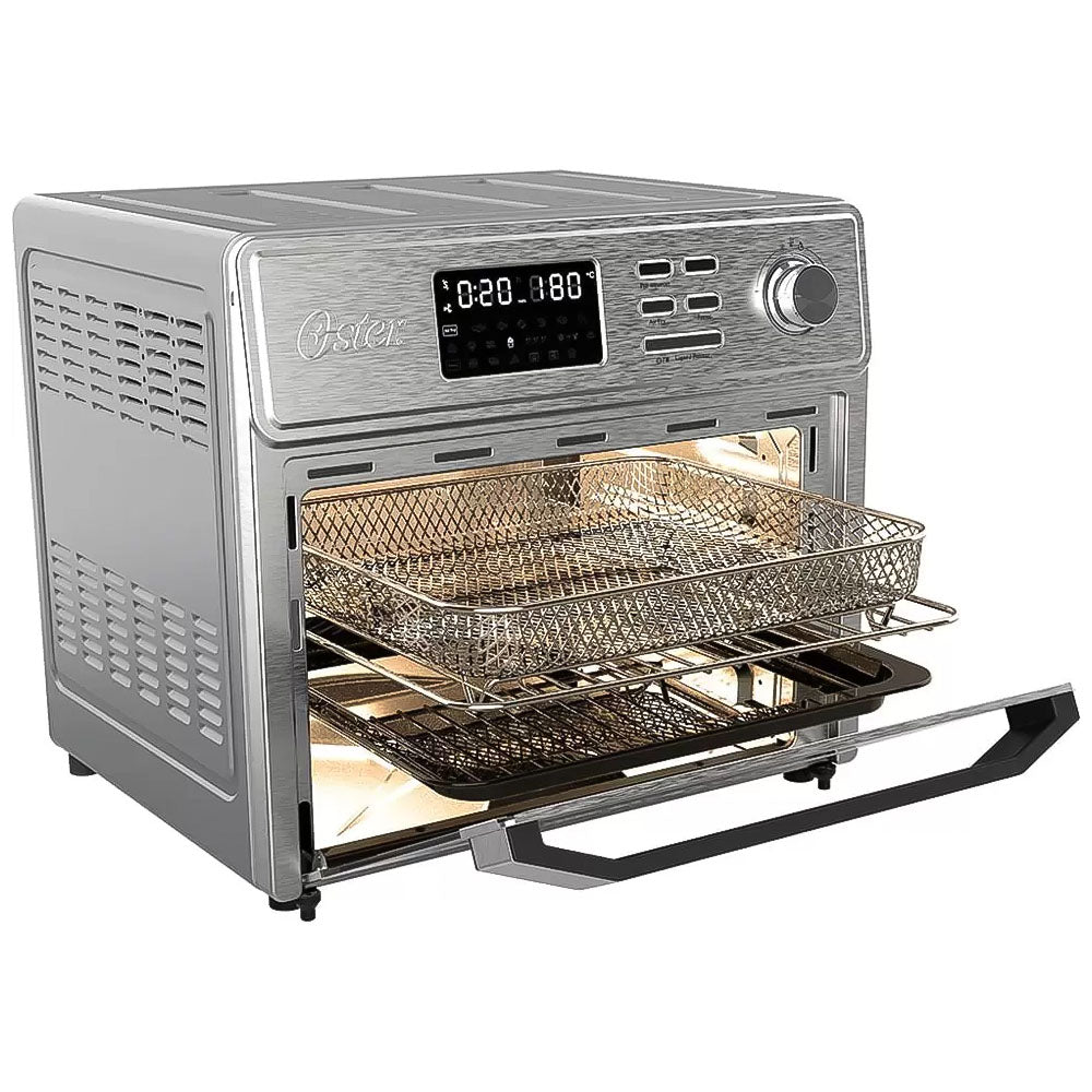 Forno e Fryer 25L Oster Multifunções 10 em 1, OFOR250-220V, Cinza