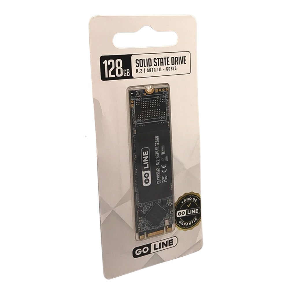 SSD M.2 Goline 128GB / 2280 / SATA 3.0 6 Gb/s - (GL128SM2)