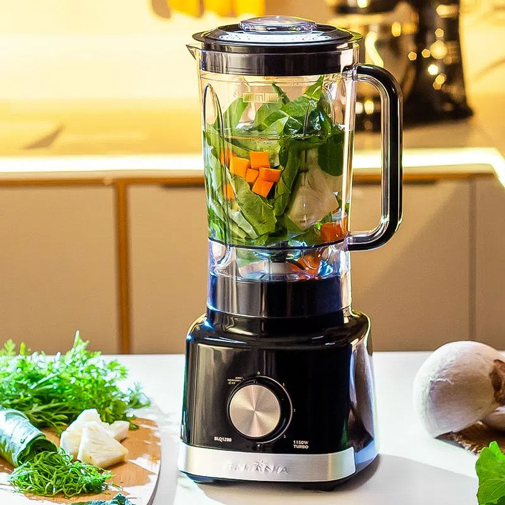 Liquidificador Britânia Pro Maxx BLQ1280P Lâminas Inox, 1150W, Capacidade 2,7L - Preto - 220V