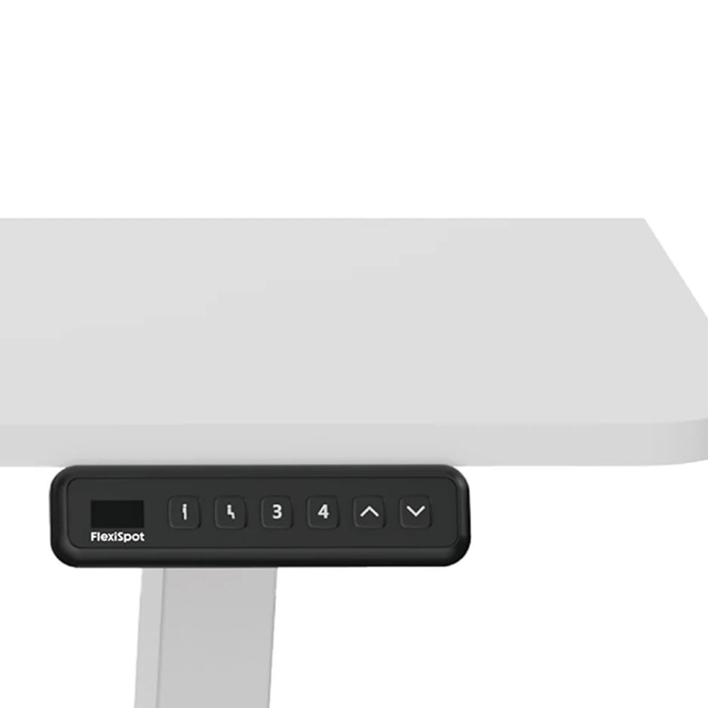 Mesa Elétrica de Escritório FlexiSpot Standing Desk 66Cm-115Cm Altura Ajustável FQ2-WW-1260 (Branco)