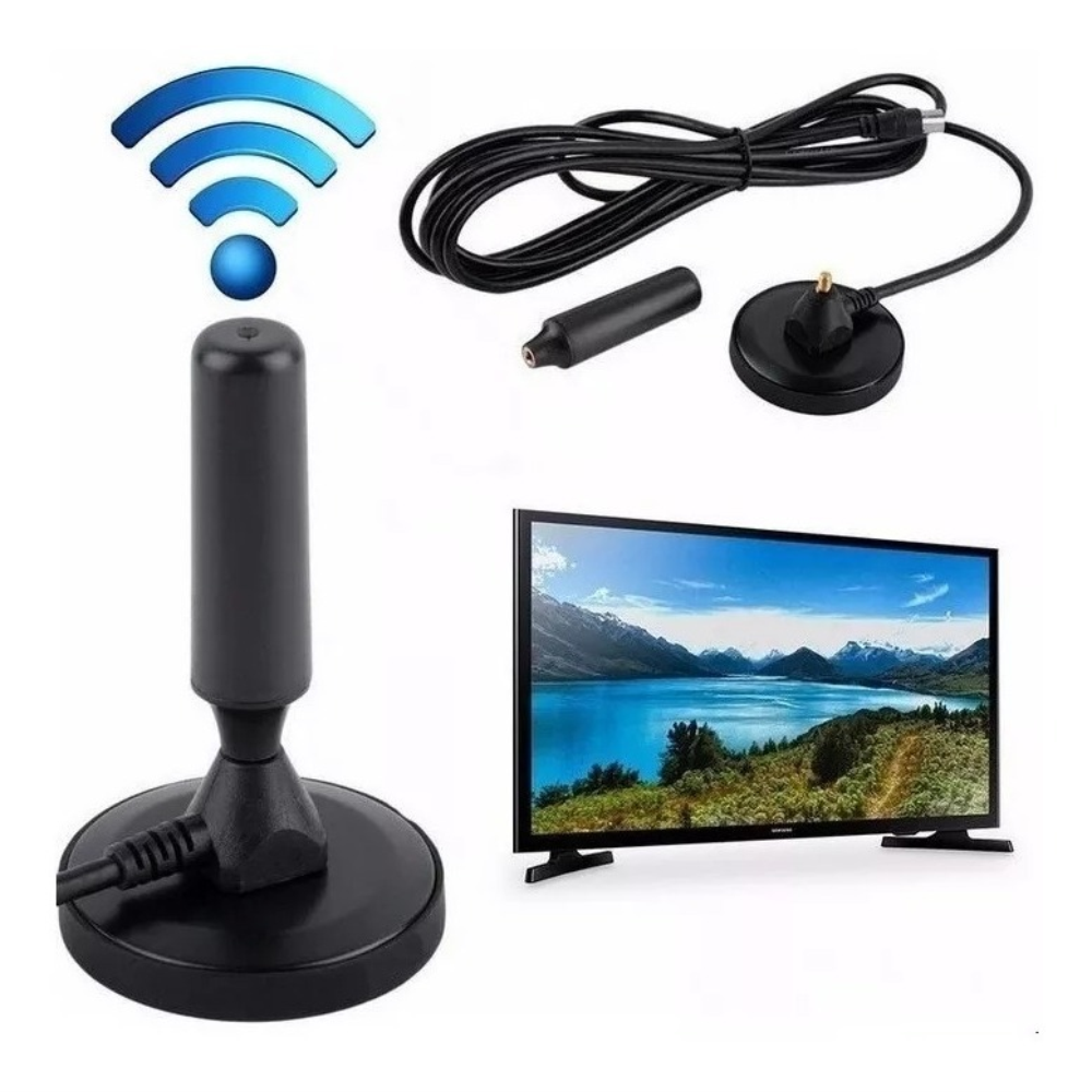 Antena Digital Hdtv Interna | Externa 3.5 Dbi 4.3M Cbo7028 Inova