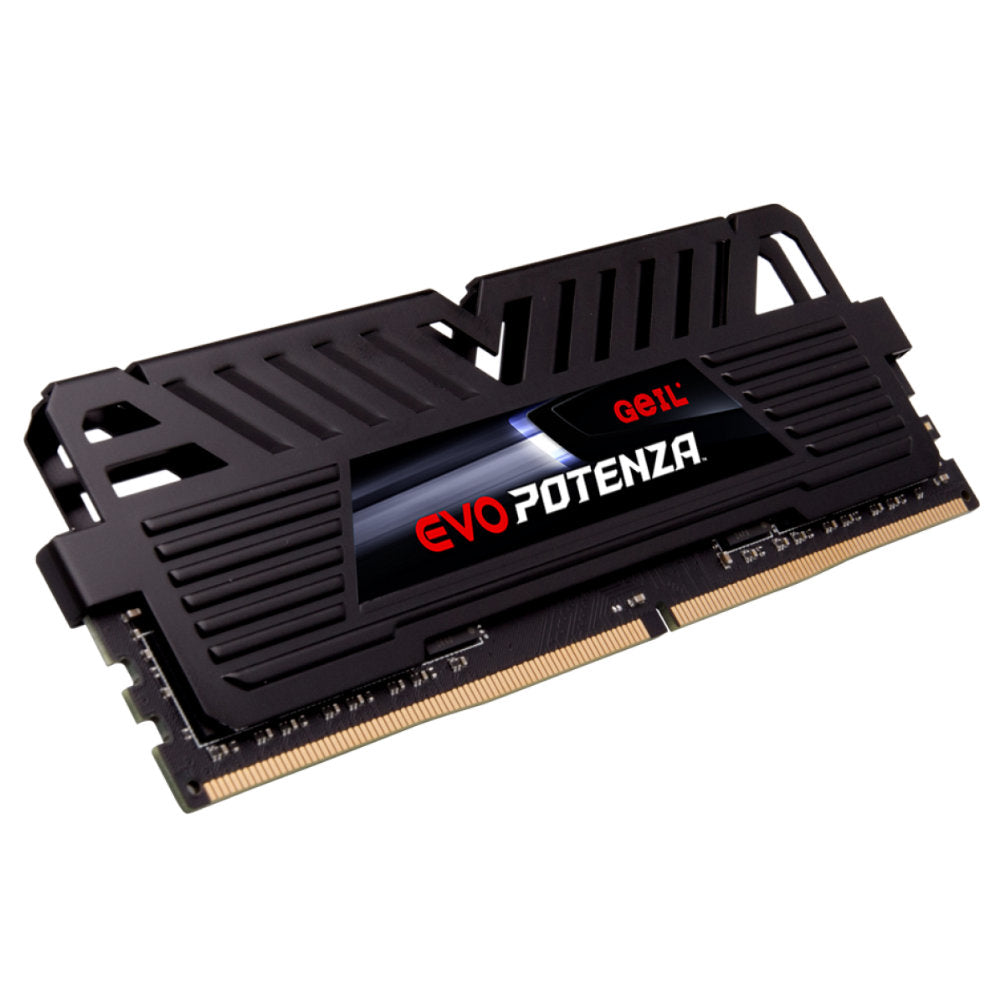 Memória RAM Desktop DDR4 Geil Evo Potenza 8GB, 3200MHz, Black, GAPB48GB3200C16BSC
