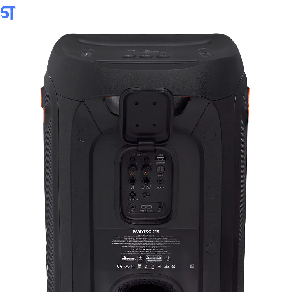 Caixa de Som Bluetooth JBL PartyBox 310 240W - JBLPARTYBOX310BR