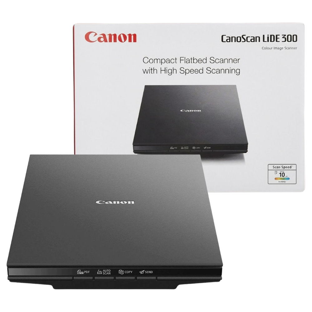 Scanner de Mesa Canon CanoScan LiDE 300 Colorido 2400dpi USB A4 Fotos Documentos