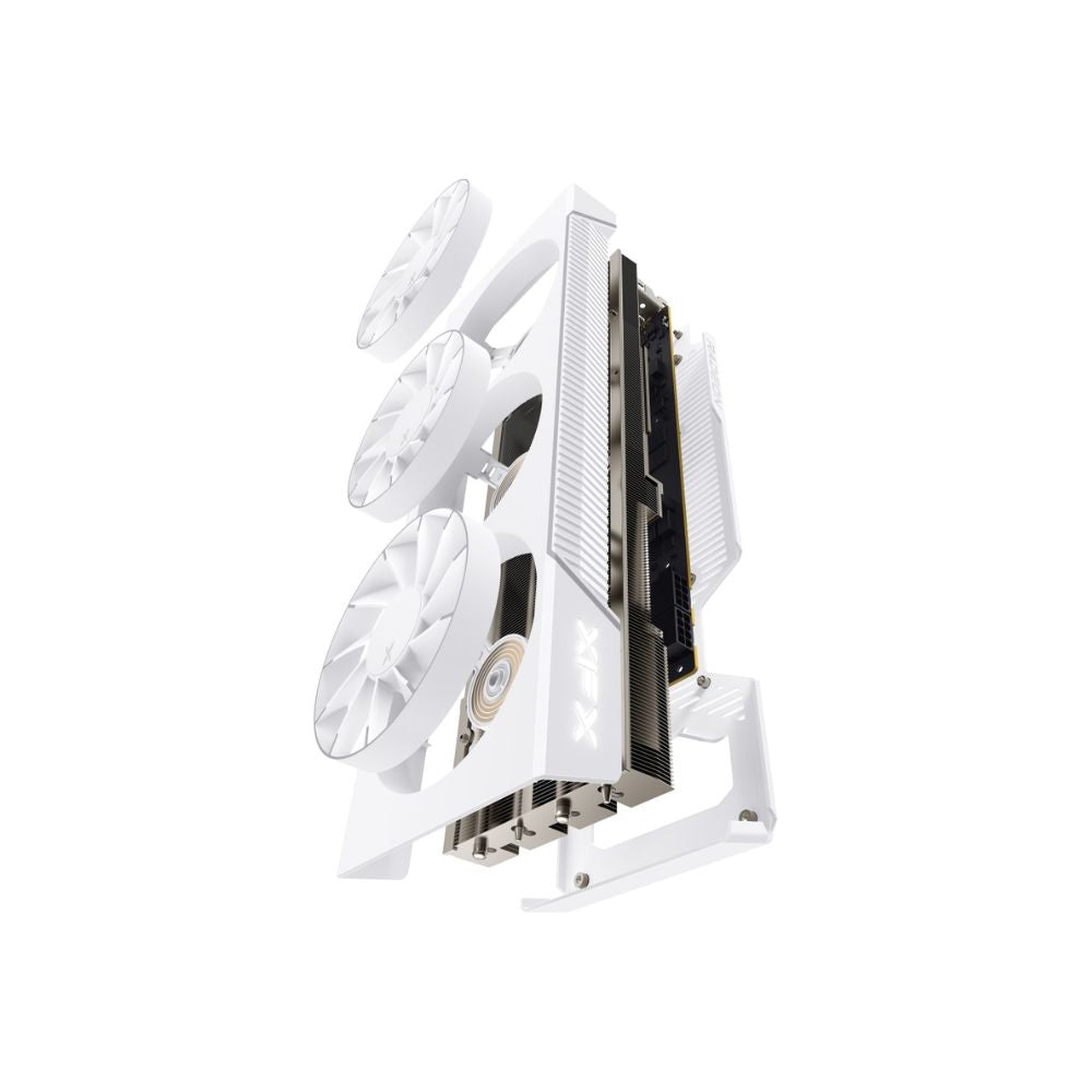 Placa de Video 16GB GDDR6 XFX RX 7800 XT, Quicksilver AMD Radeon Magnetic Air Gaming, RDNA3 RX-78TMAIRW9