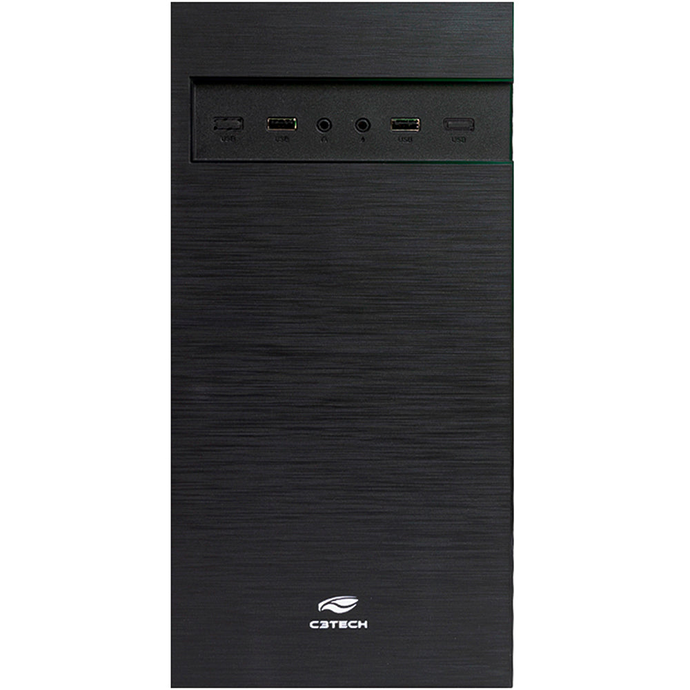 Computador Core i3-4130, SSD 256GB, 8GB RAM DDR3, GAB MT32BK, Windows 10, Mousepad Brinde