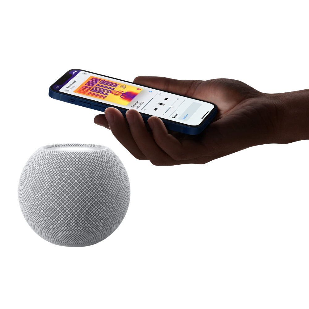 Smart Speaker Apple HomePod Mini, Siri, AirPlay 2, Casa Inteligente, Branco