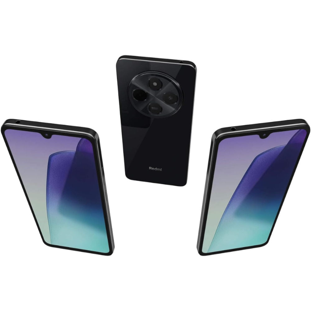 Smartphone Xiaomi Redmi 14C 4GB+4GB RAM 256GB ROM, Helio G81-Ultra, 6.88" IPS 120Hz, Camera 50MP com IA, HyperOS, Preto