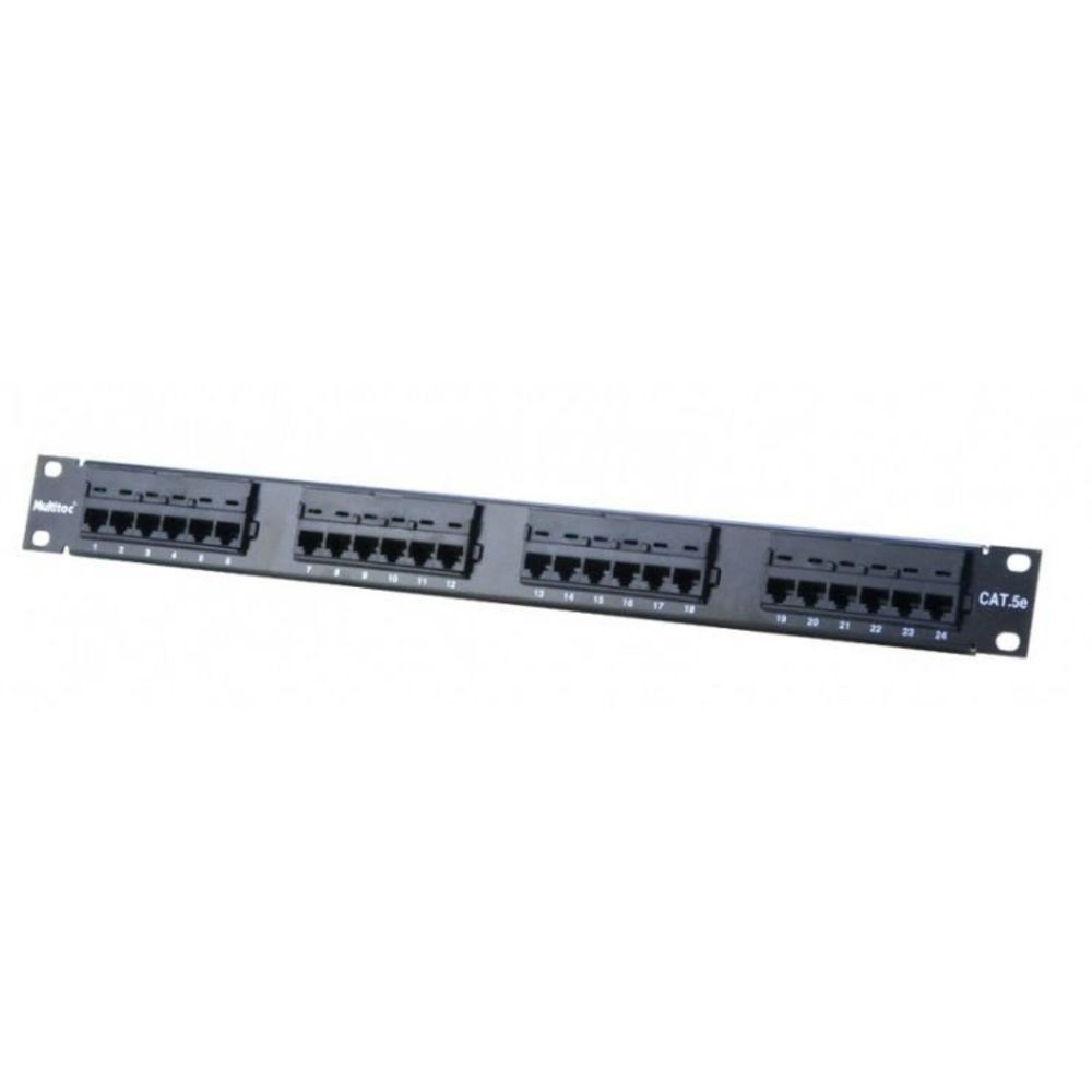 Patch Panel 24 P Rj 45 Cat 5e MULTITOC P24QA