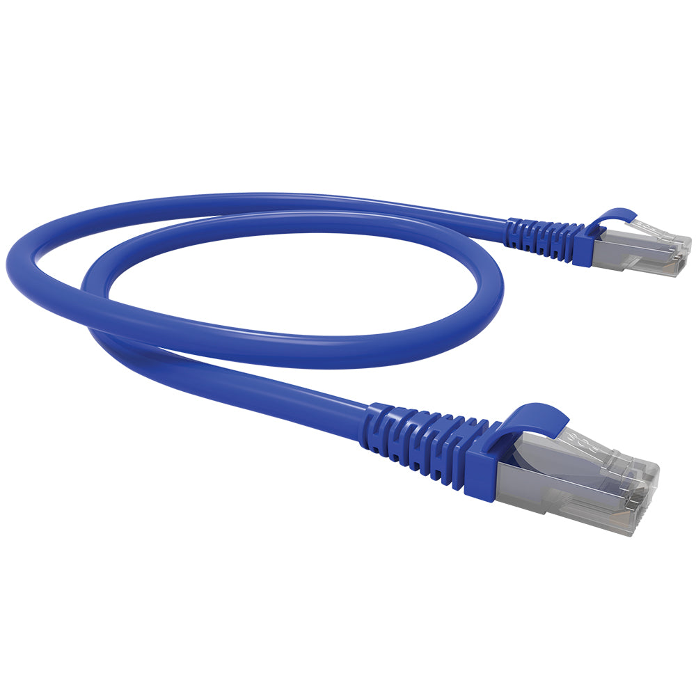 Cabo de Rede CAT5e, 1.5 Metros, Patch Cord Azul - PCA-012L