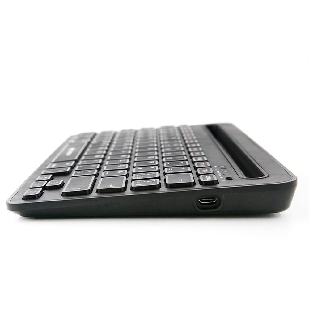 Teclado Sem Fio Bluetooth, Multimídia RC/BT K-BT100BK C3Tech - Preto