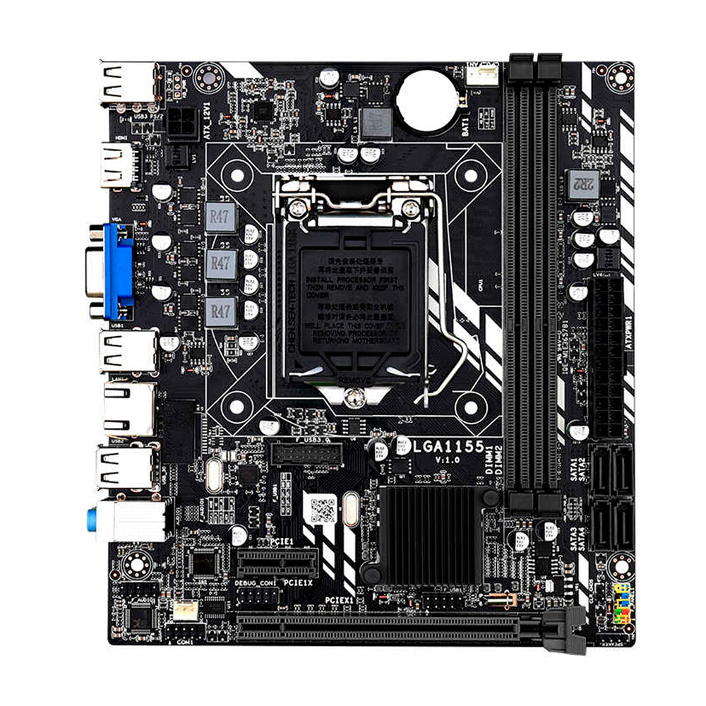 Computador Gamer Core i5- 3470, HD SSD 256GB, Memória 8GB, Gabinete BG-014 Em Acrílico, Fonte Real 500W