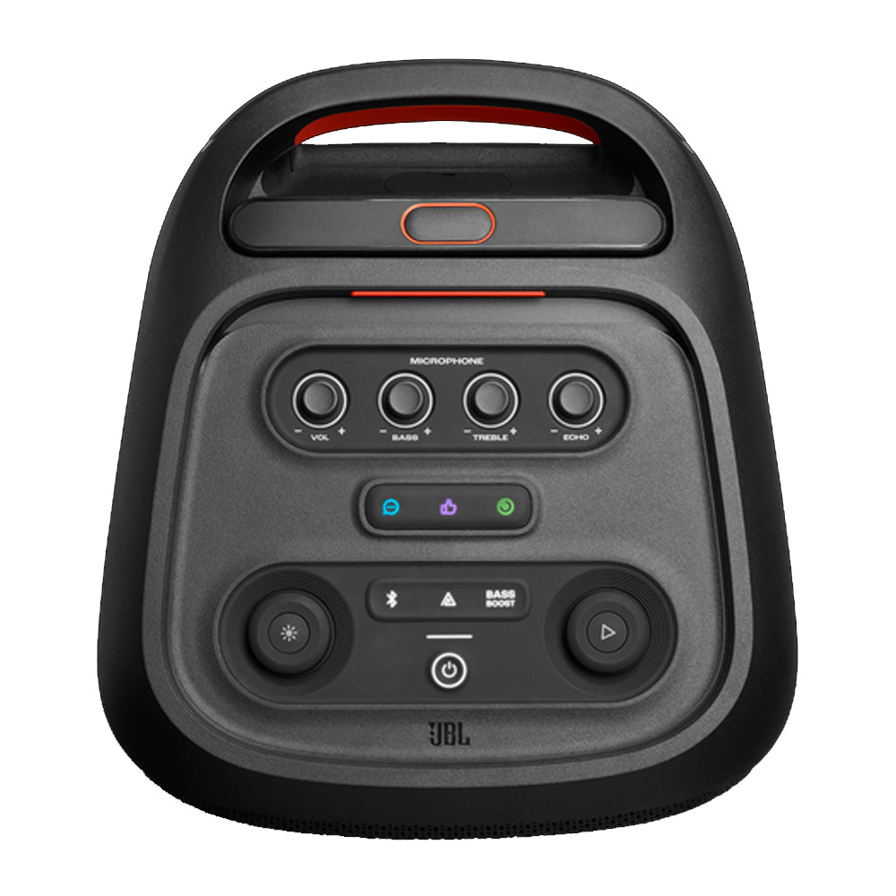 Caixa de Som Bluetooth JBL Party Box Stage 320, IPX4, Show de Luzes, Até 18 Horas de Reprodução, 240W