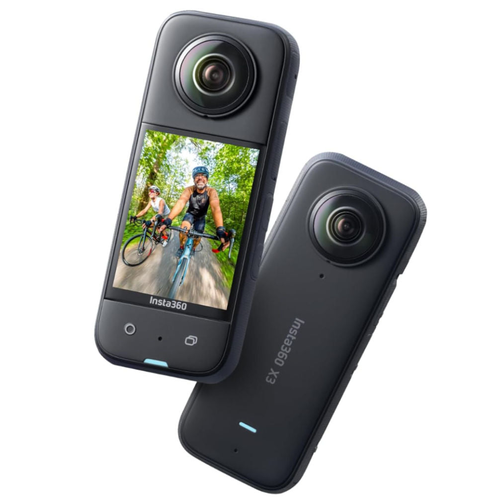 Câmera Insta360 X3 Ação 360, Resistente Água 10m, Sensor 1/2