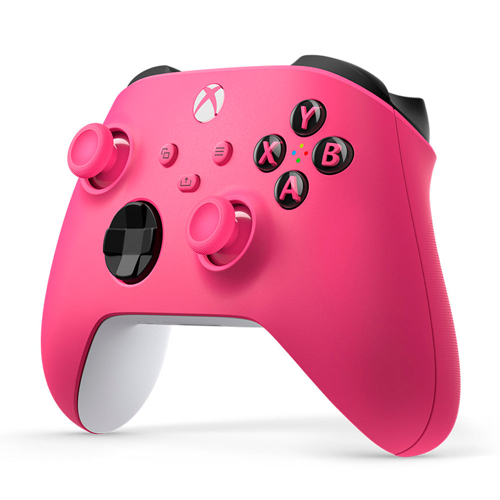 Controle Joypad Xbox Series X/S Wireless com Bluetooth Deep Pink Rosa