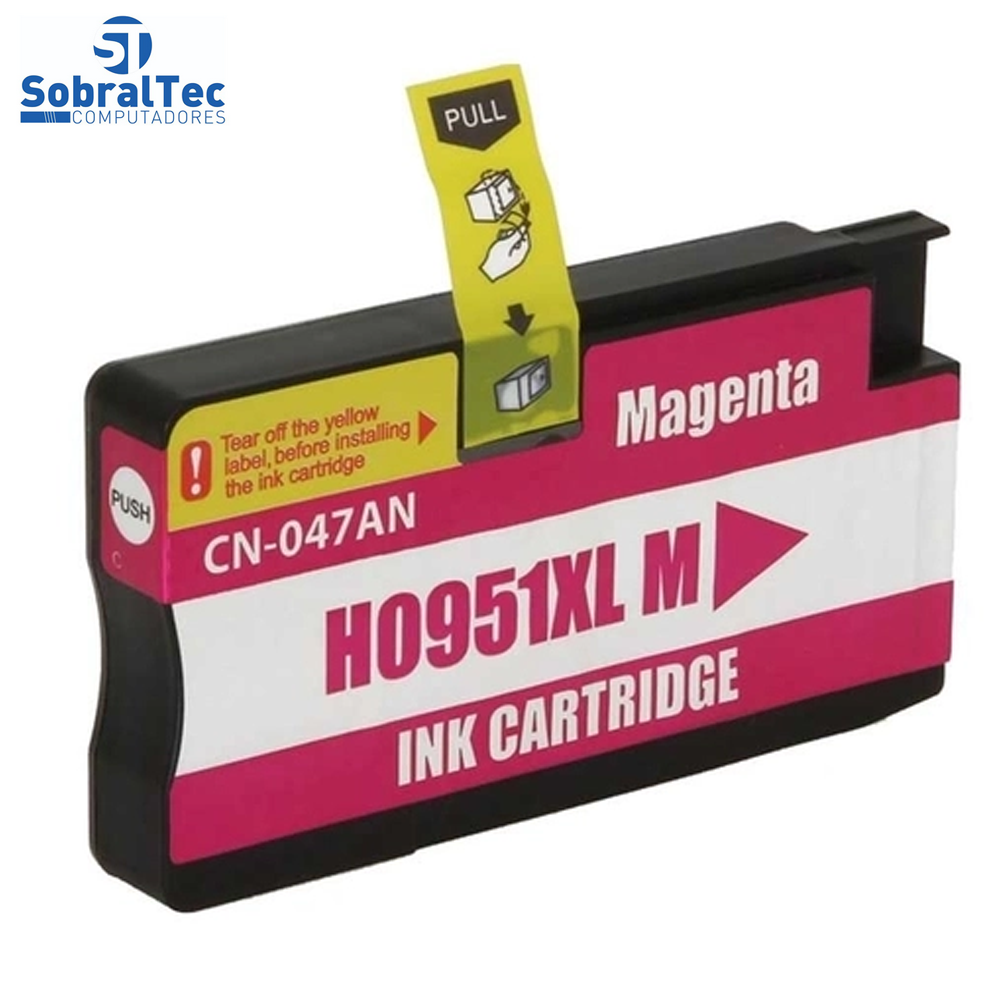 Cartucho hp 951 magenta cn051al
