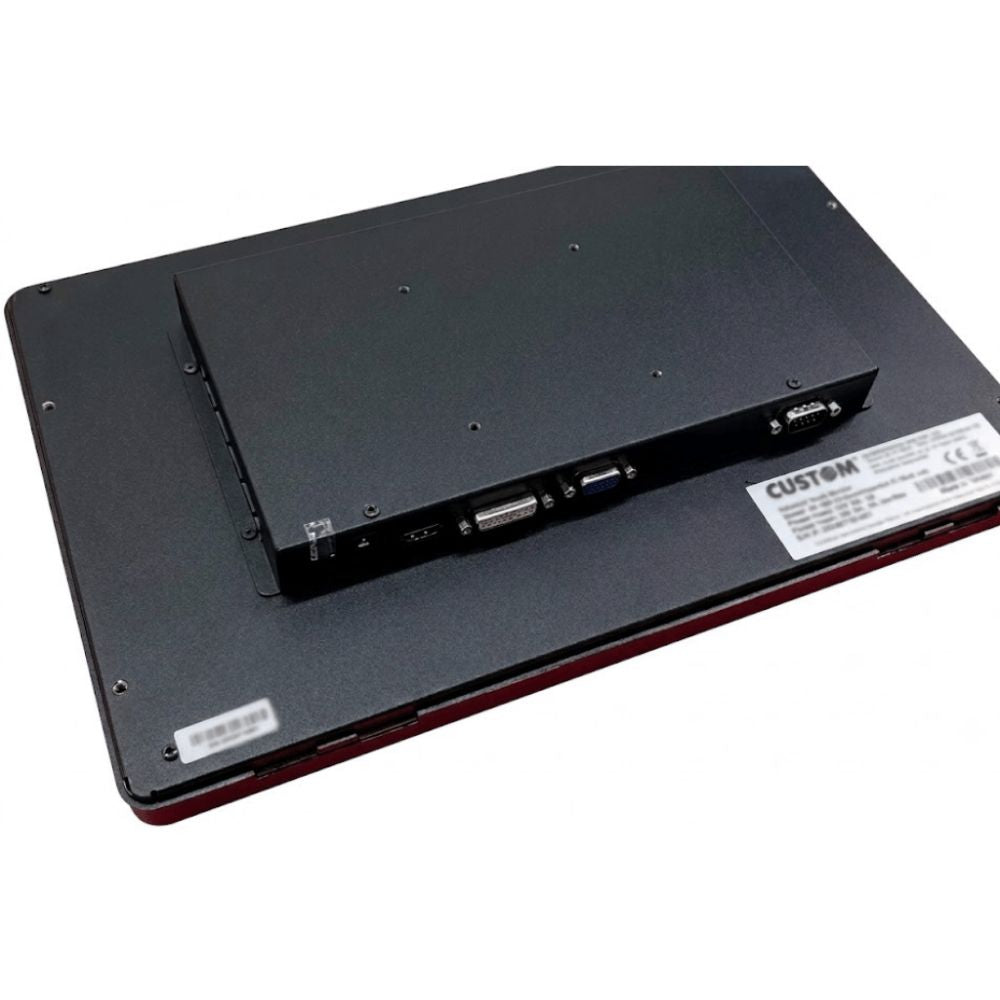 Monitor Touchscreen Custom CTM-1560 OF 15.6" ,Para Sistemas e Automação,Com Estrutura Open Frame ,12V DC / 15W