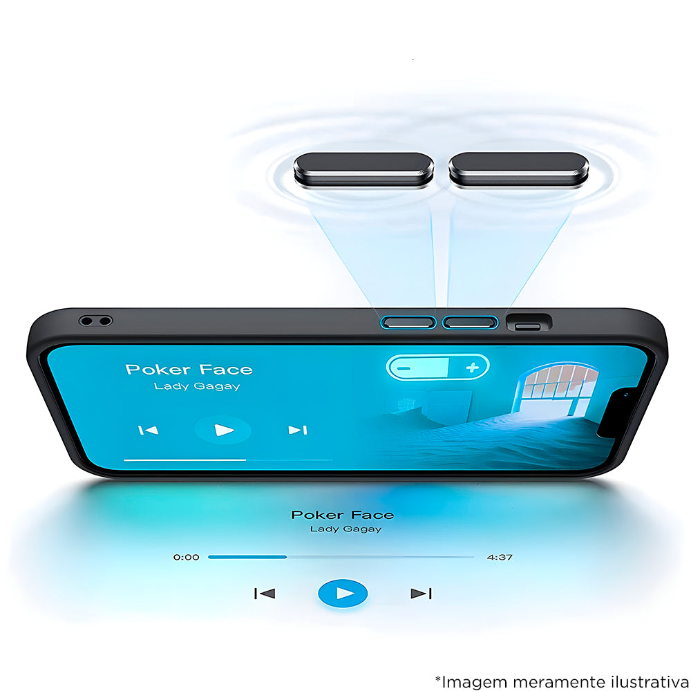 Capa Para iPhone 11, Com Suporte Para Carregamento Magnético, Magnetic Collection, Preto