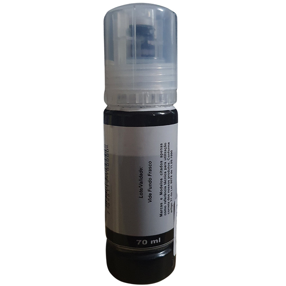 Tinta Refil Bulk Ink Compatível Epson 504/544 BK Preto Corante 70ML Kora - MasterPrint