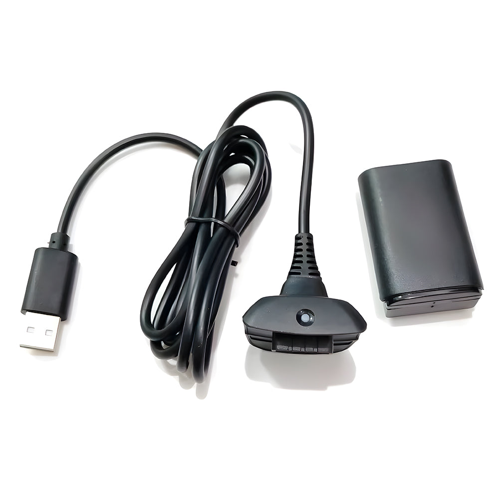 Cabo Carregador Para Controle De XBOX 360, Com Bateria, AL-036