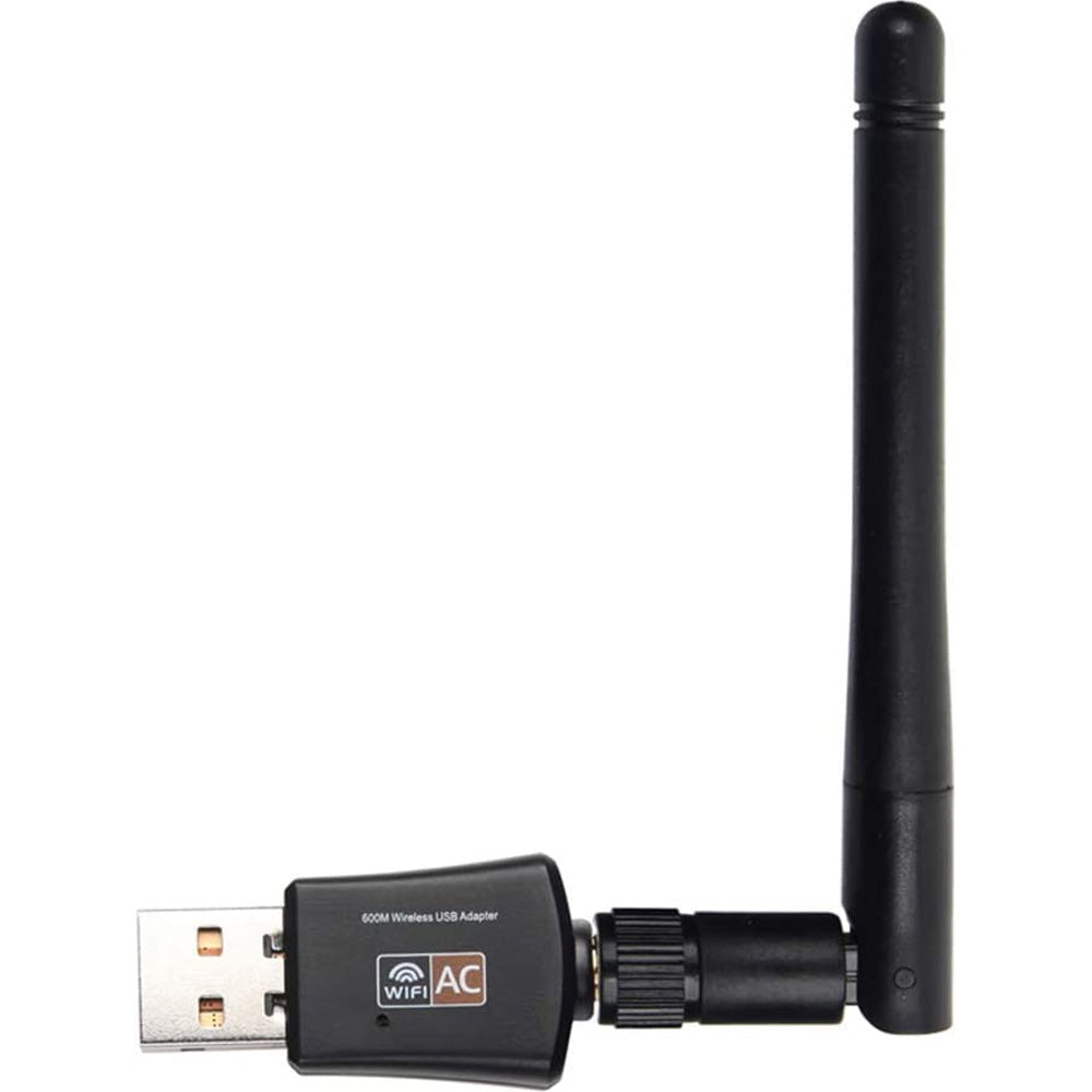 Nano Adaptador USB WiFi Ethernet Dongle WiFi Dongle 600Mbps 5Ghz
