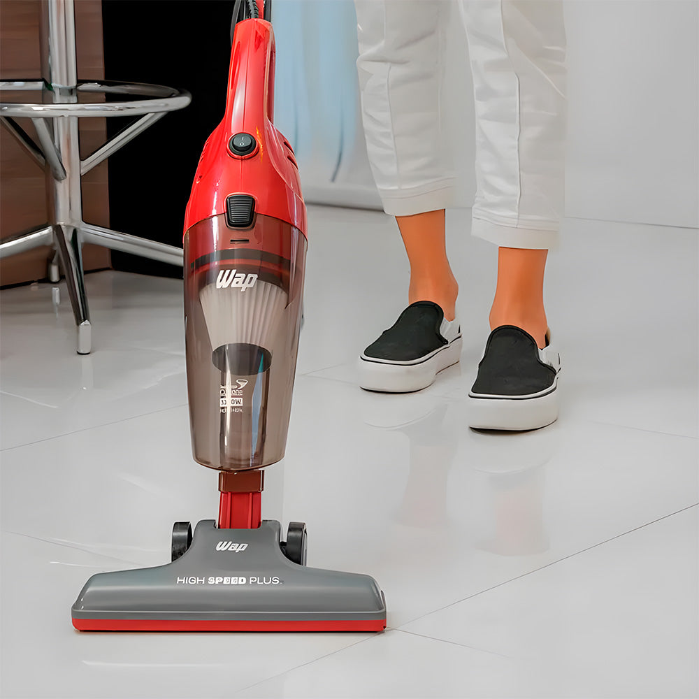 Aspirador de Pó Vertical Portátil WAP 1350W 1,2L Com Filtro HEPA e Tecnologia Cyclone HIGH SPEED PLUS 3 em 1 220V