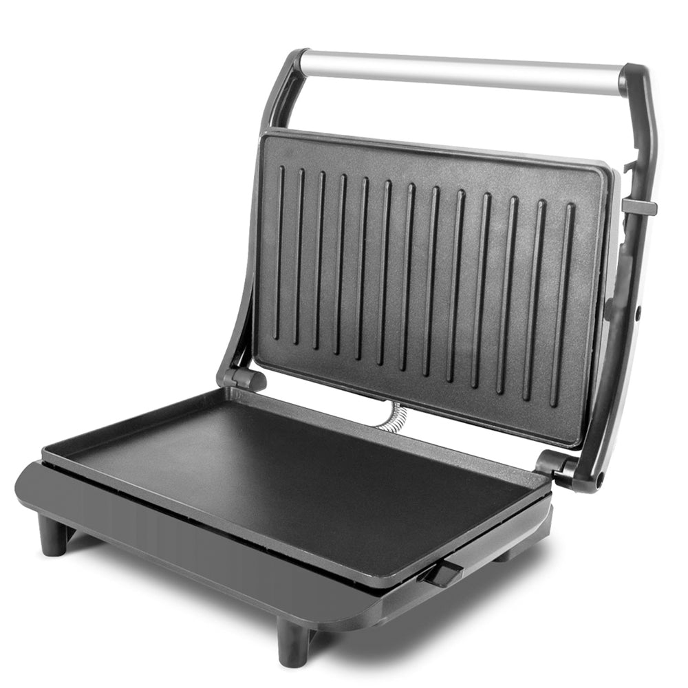 Sanduicheira Britânia Press Chapa Ondulada, GRILL PRESS 127v, Lisa BGR27I 850W - Preto/Inox