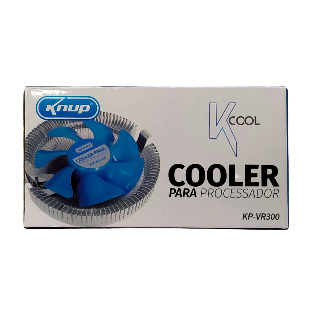 Cooler Para Processador Universal, Intel e AMD, 65W, Knup, KP-VR300