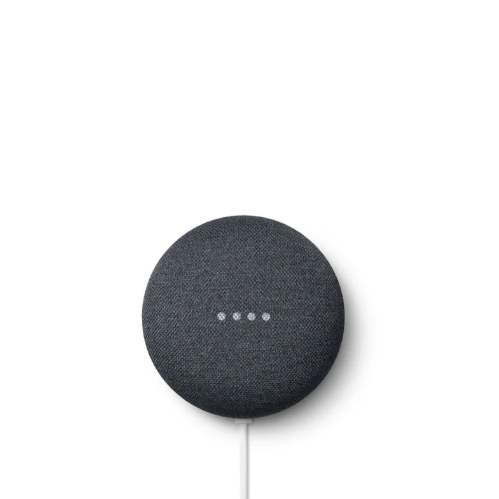 Google Nest Mini 2ª Geração, Assistente de Voz, Wi-Fi, Driver 1.58" 360° Som, Chip ML 1 TeraOPS, Controle Tátil, Preto