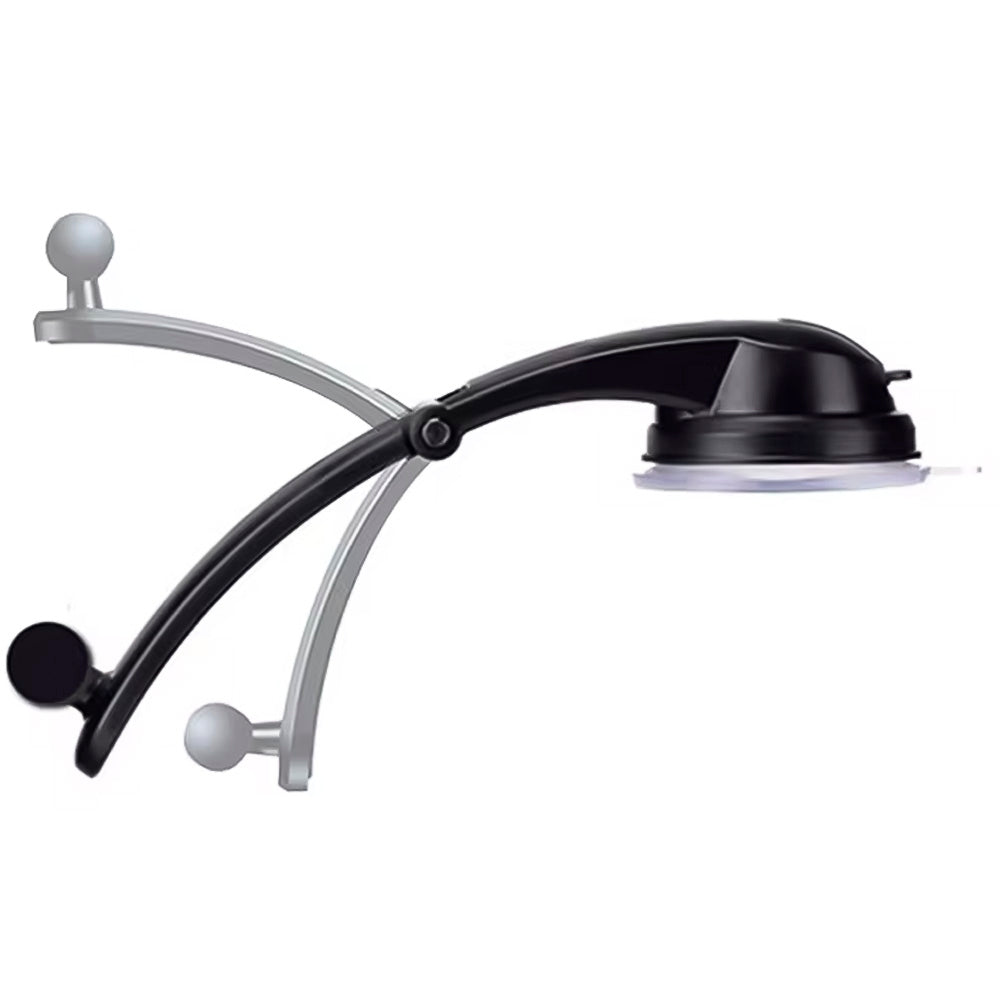 Suporte Veicular Universal Para Tablet e Celular, Com Ponto de Ajuste - Preto
