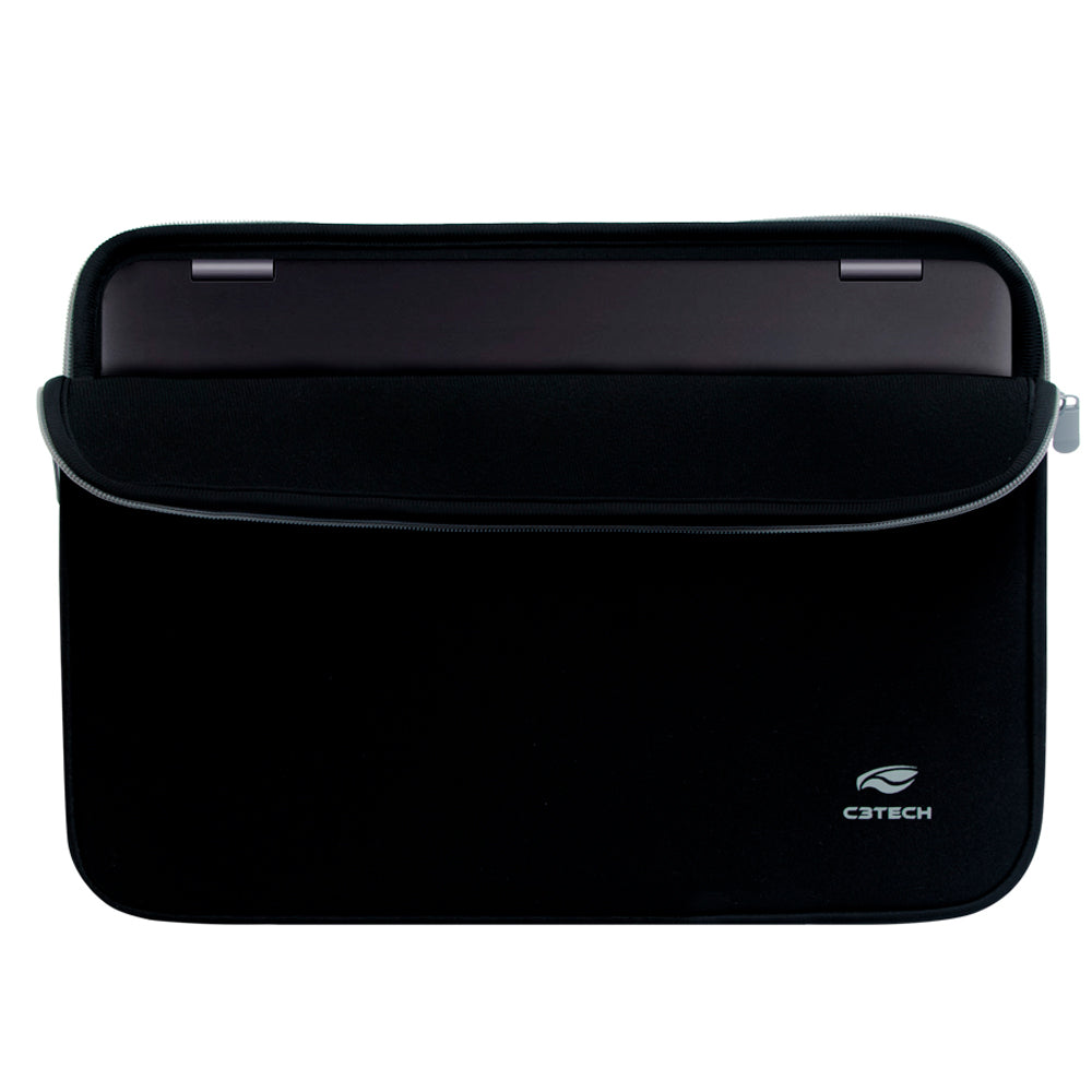 Capa Sleeve para Notebook Seattle SL-15 15.6” Preta C3Tech - C3 Tech