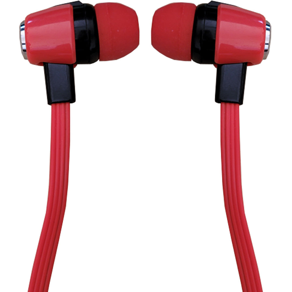 Fone De Ouvido Estéreo Com Microfone Relog's - Es-3 - Vermelho