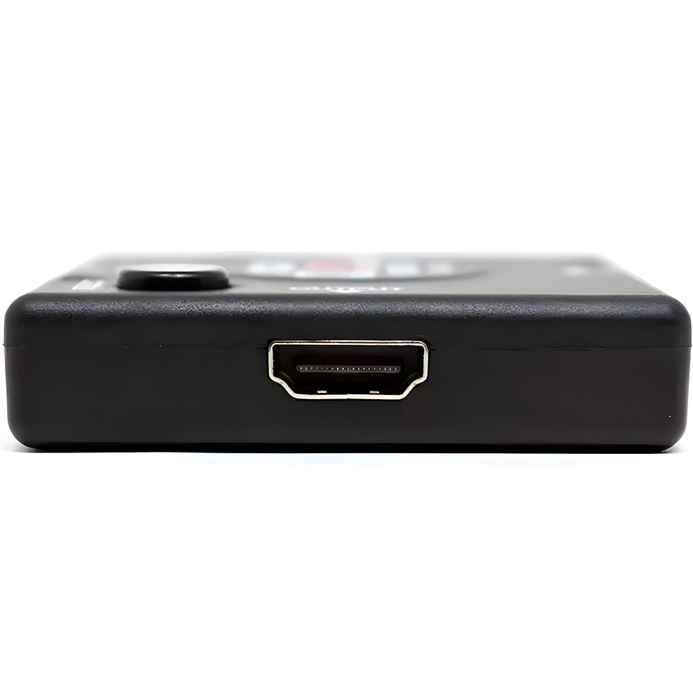 Adaptador HDMI Switch 3 Entradas Para 1 Saída, Suporta Full HD, Knup KP-3456