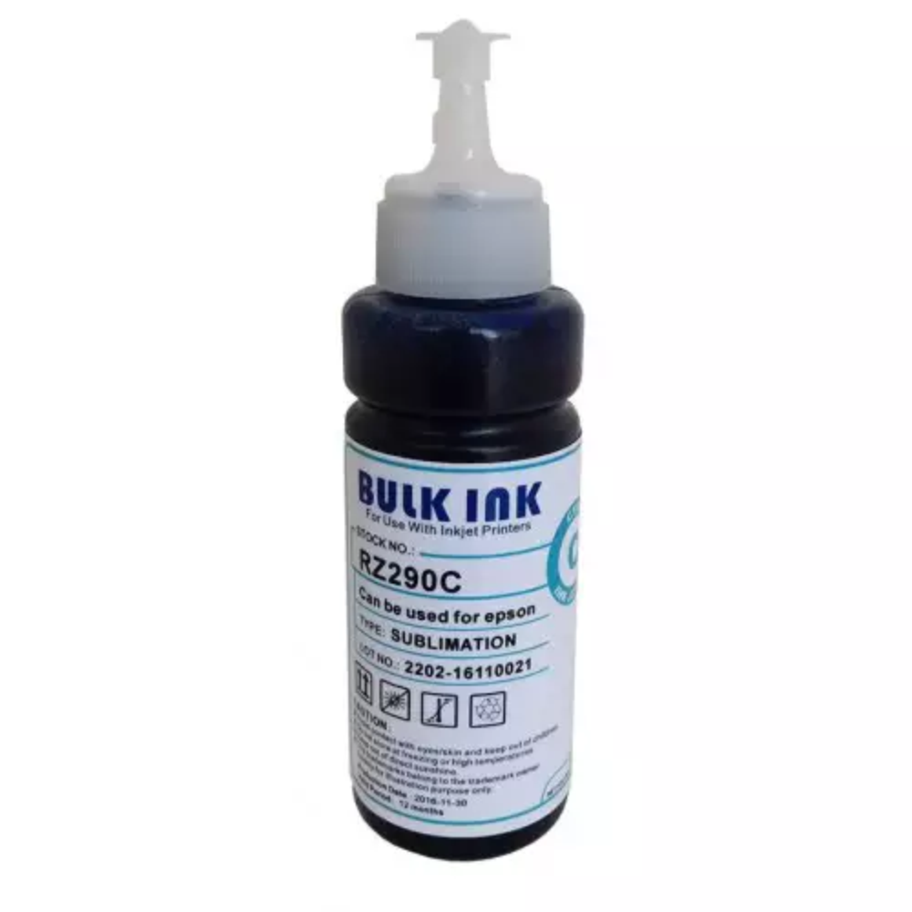 Tinta p/ Sublimacao Ciano InkBank RZ290C- 100ml