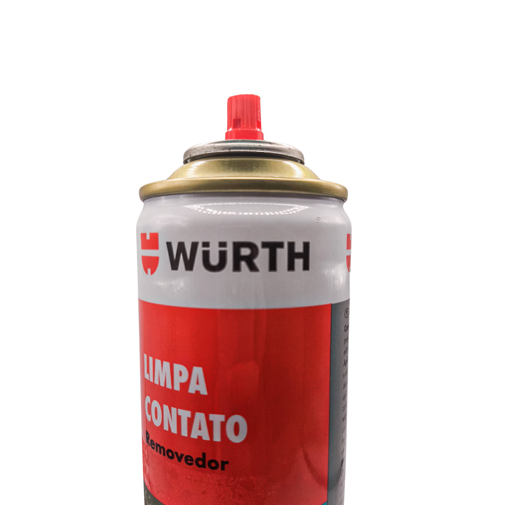 Limpa Contato Spray Wurth 300ml 200g Removedor de Resíduos Elétricos, Limpeza Eletrônica