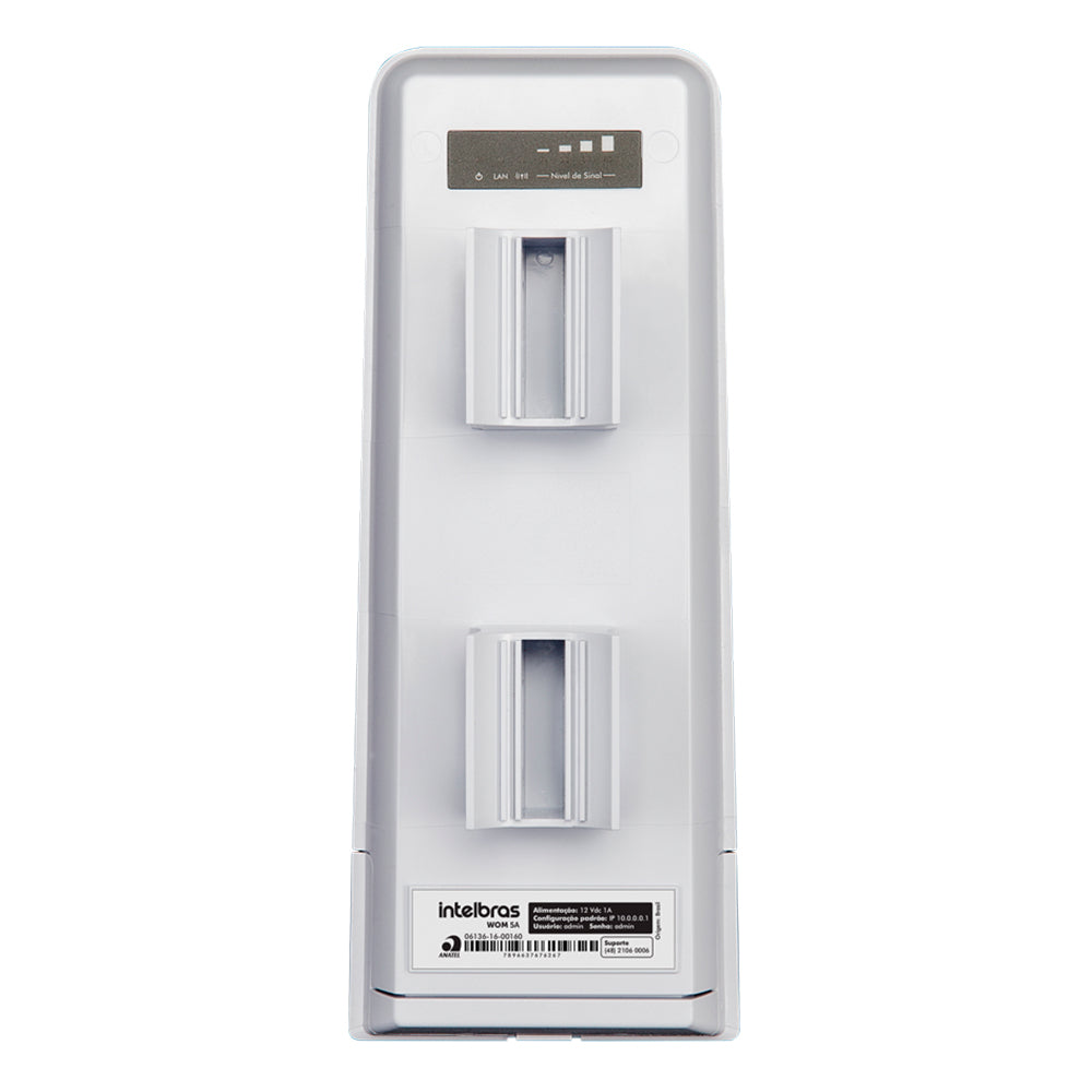 Roteador Antena CPE Intelbras WOM 5A Mimo 16 dBi 5GHz